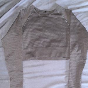 Balance Athletica Quartz Crop Top in Graphite